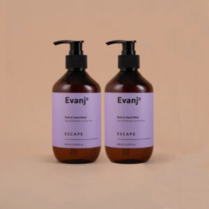 Evanje Escape Body & Hand Wash (Bundle Set – Escape x2)