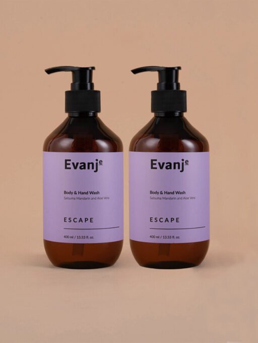 Evanje Escape Body & Hand Wash (Bundle Set – Escape x2)
