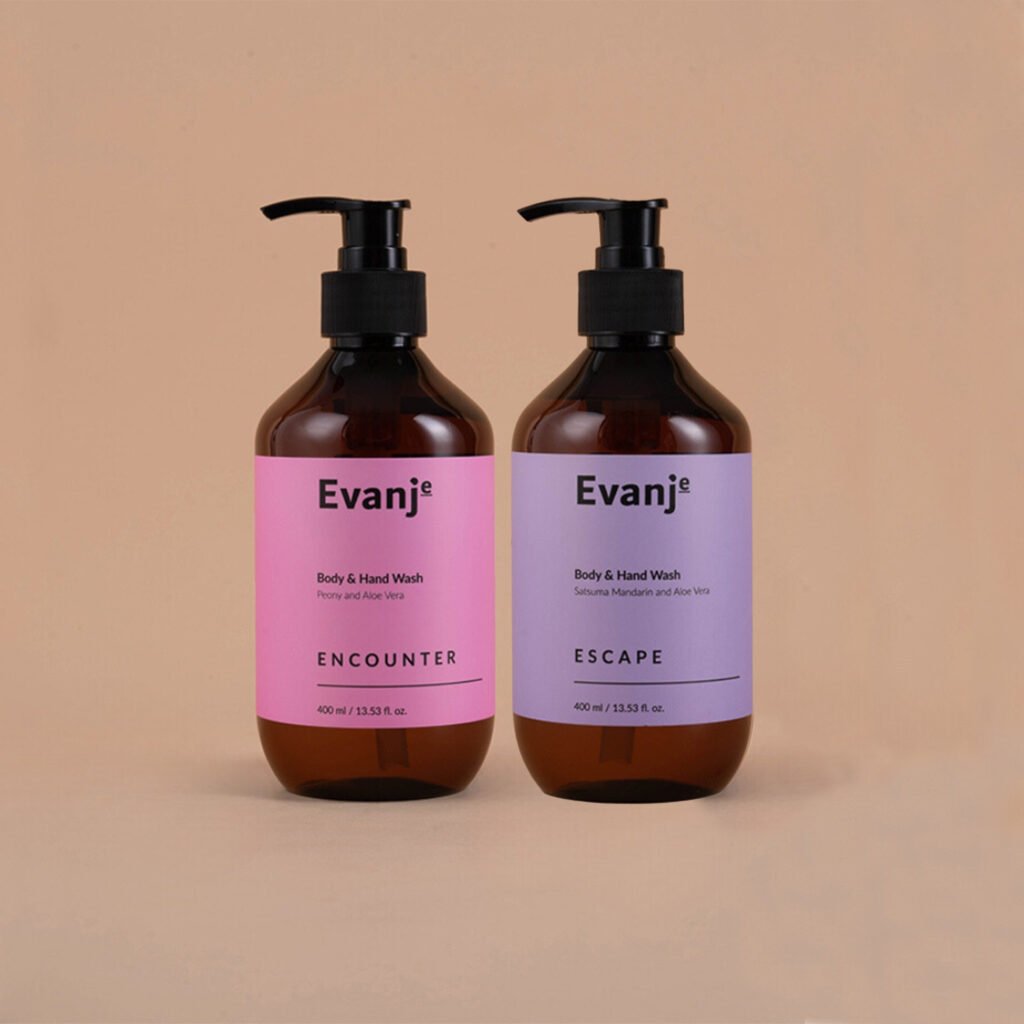 Evanje Mix Bundle Set Body & Hand Wash